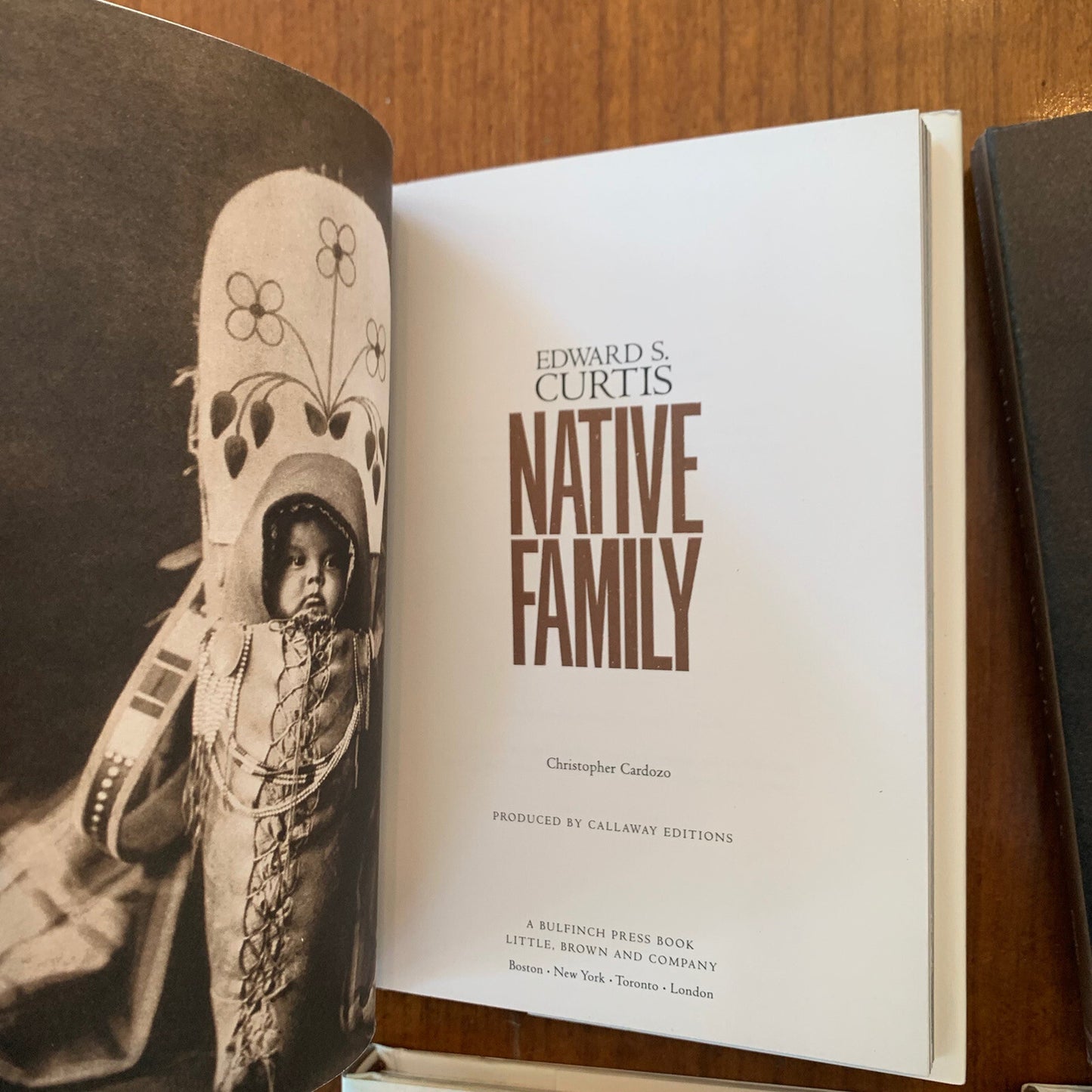 EDWARD S. CURTIS NATIVE BOOK SET VOL  1-4 NATIONS AMERICAN 1ST ED CARDOZO