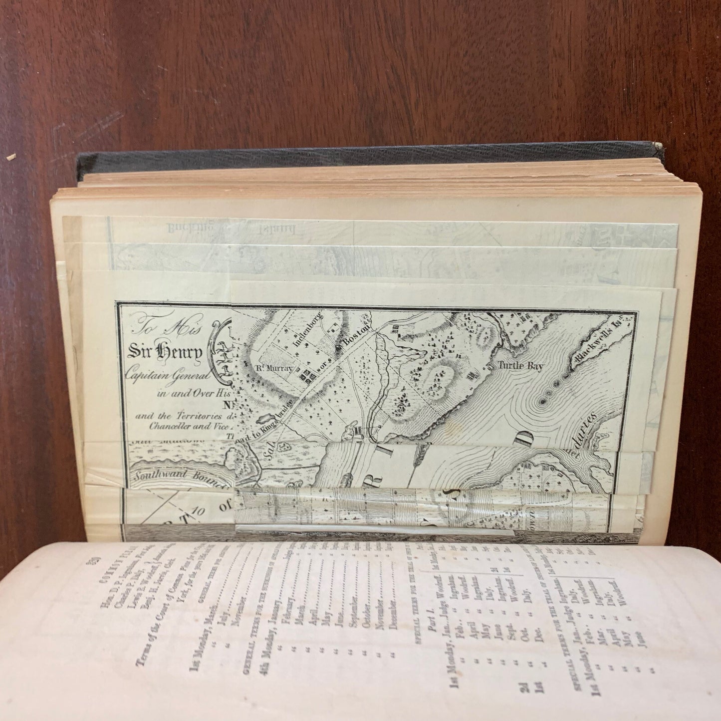 1854 Manual of the Corporation of the City of New York D.T. Valentine Maps