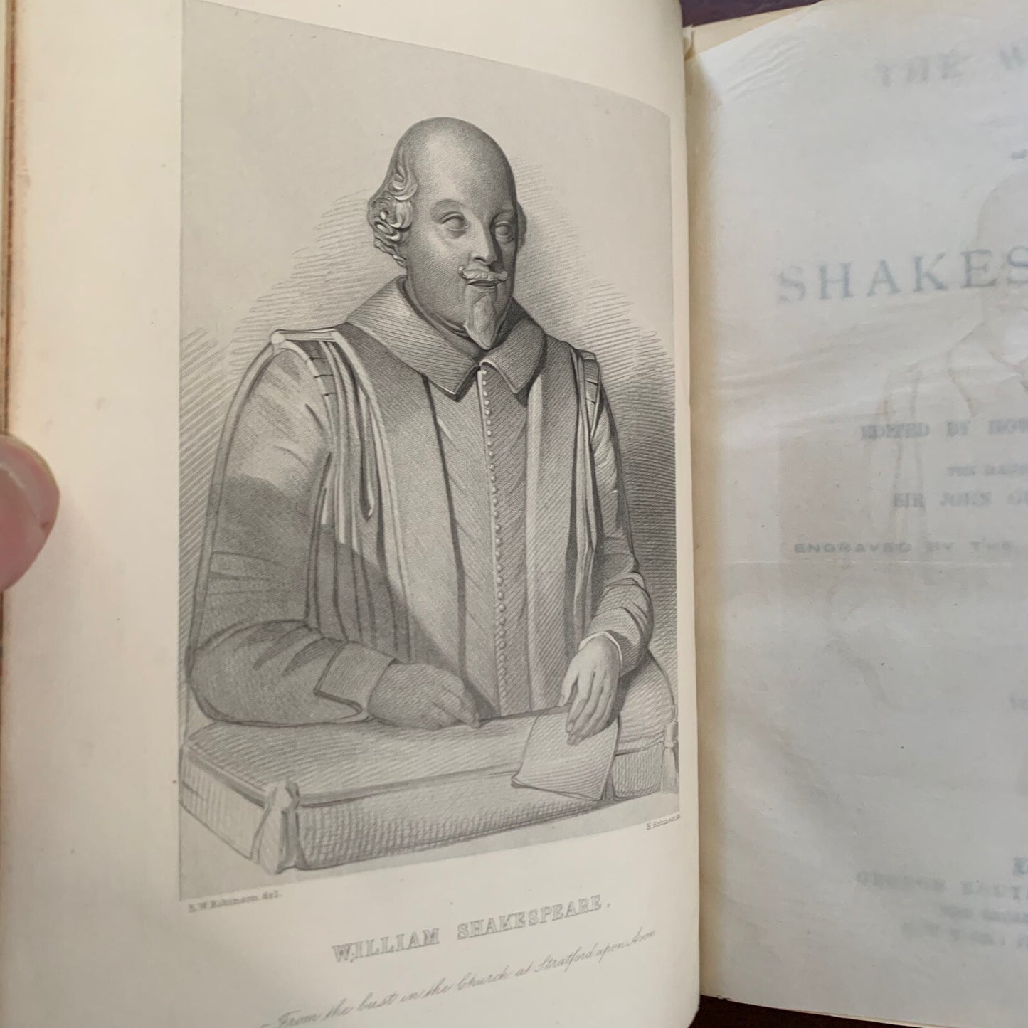1860 3 Vol Set The Works of Shakespeare Edited by Howard Staunton John Gilbert