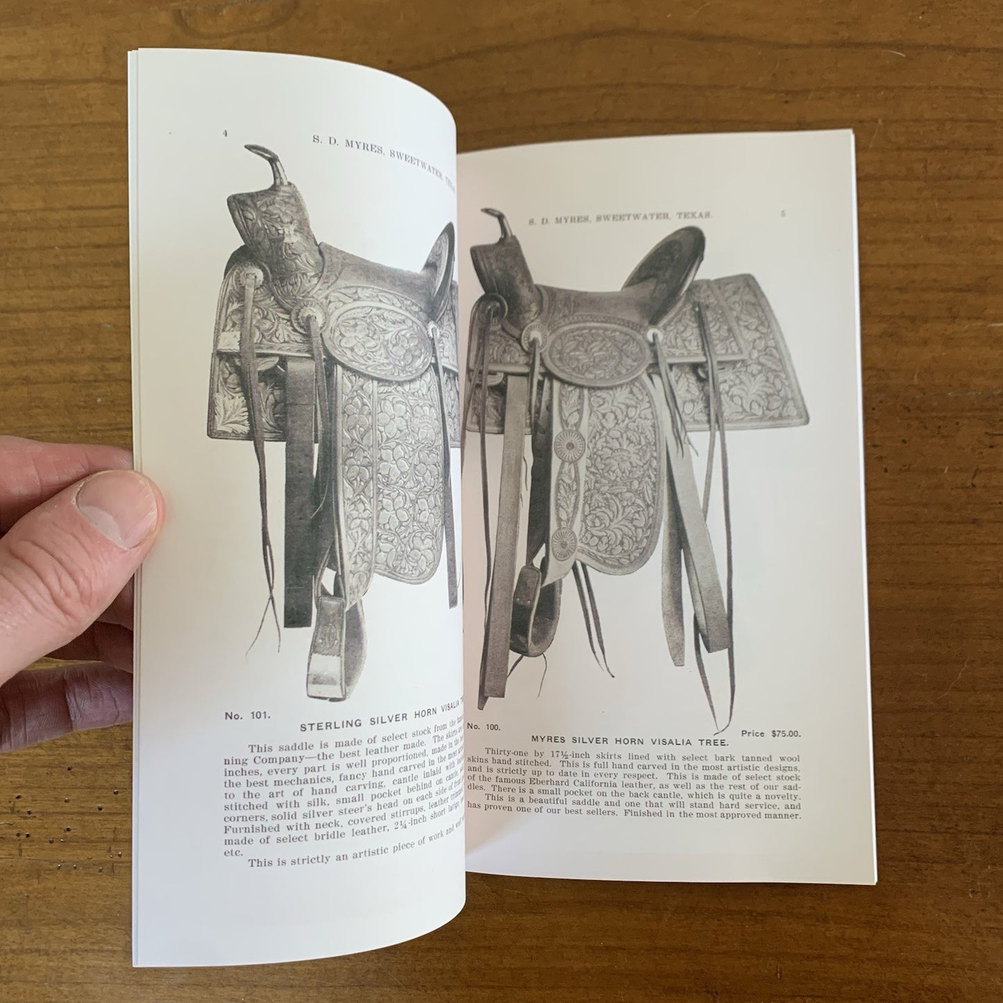 S. D. Myres Saddle Company Catalog, 1907 / Facsimile