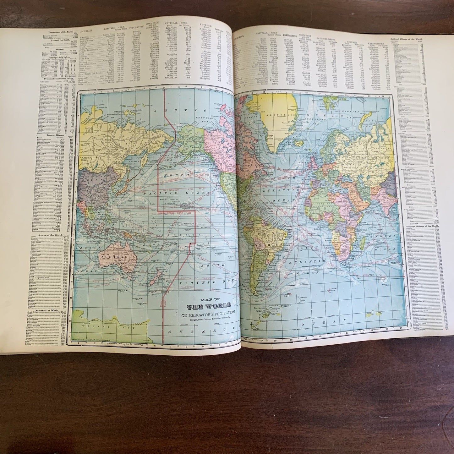 1913 Standard Atlas of Eaton County Michigan / Directory Ads Map