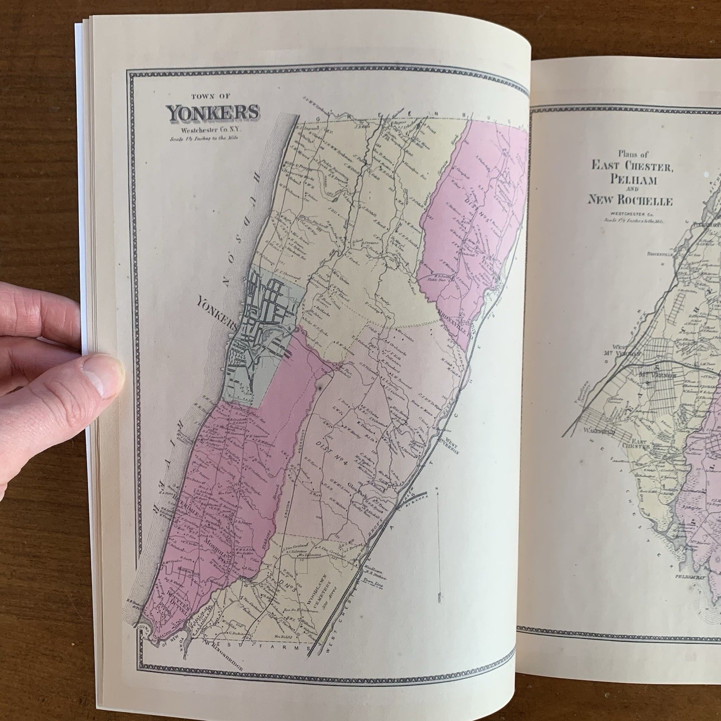 1867 Atlas Of New York And Vicinity - F.W. Beers - Connecticut Edition Facsimile