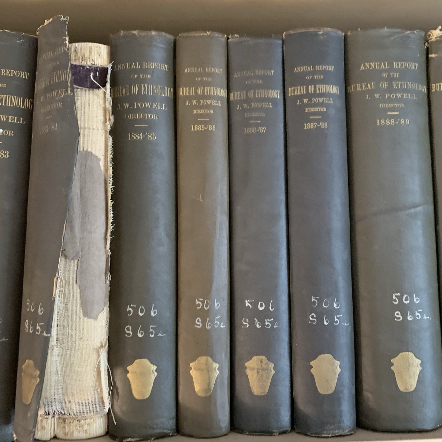 Annual Report of the Bureau of Ethnology / Volumes 1 - 44; 1879 - 1927 (partial)