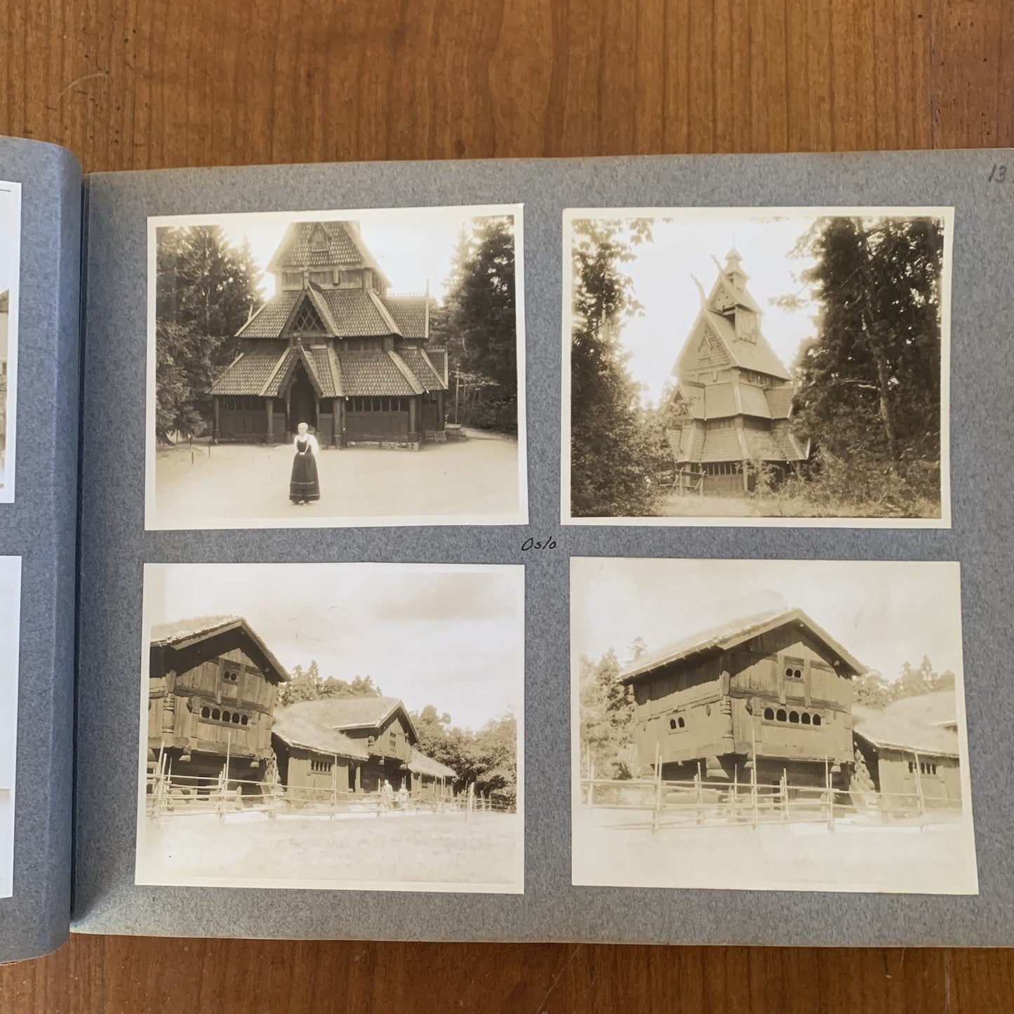 1931 Travel Photo Album by Branson DeCou / Norway Sweden Estonia Russia Denmark
