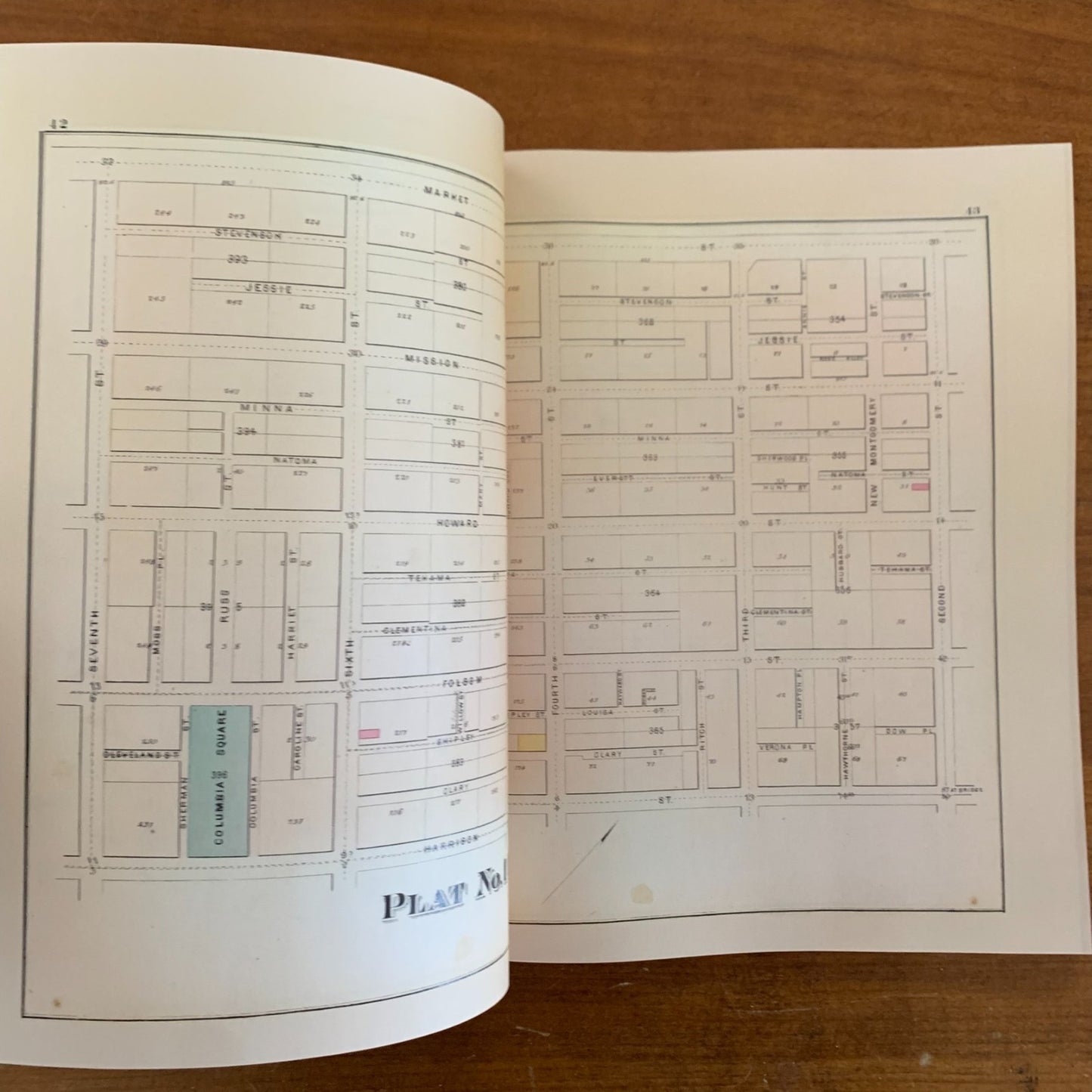 1876 Atlas of the City and County of San Francisco / Facsimile