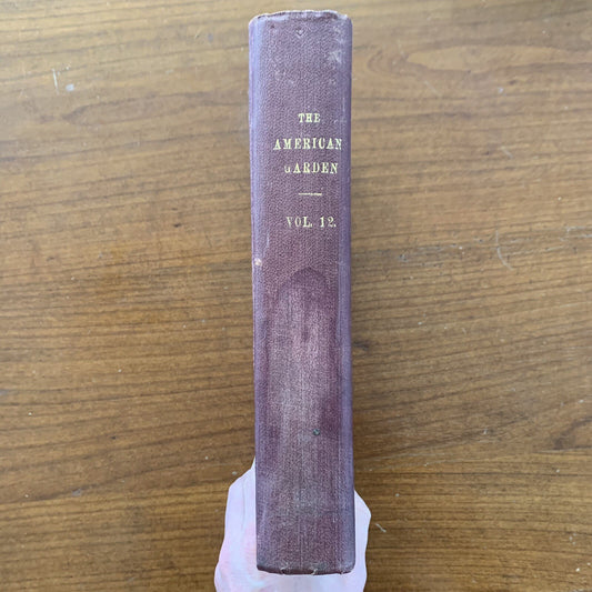 1891 The American Garden Illustrated Journal of Horticulture Advertisements