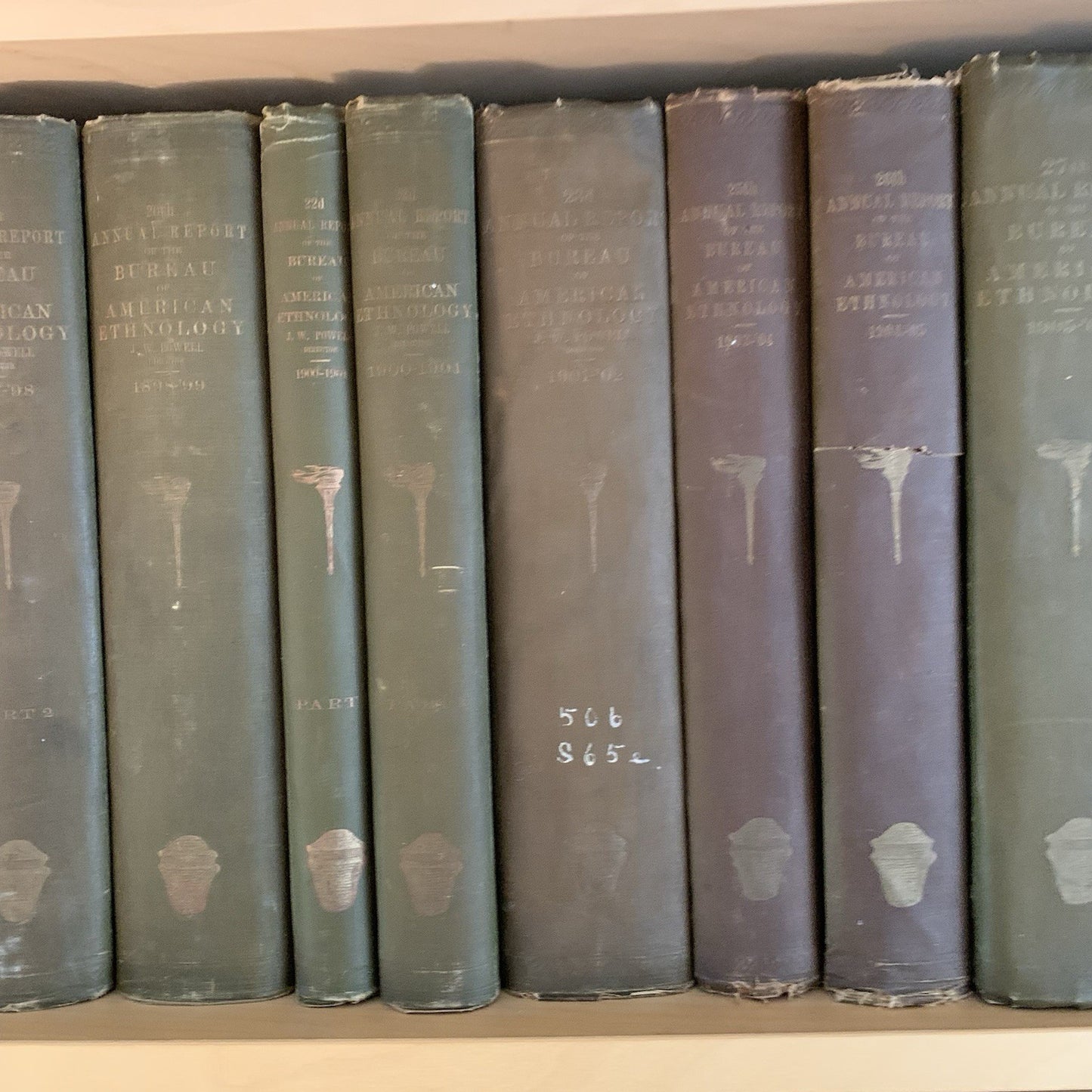 Annual Report of the Bureau of Ethnology / Volumes 1 - 44; 1879 - 1927 (partial)