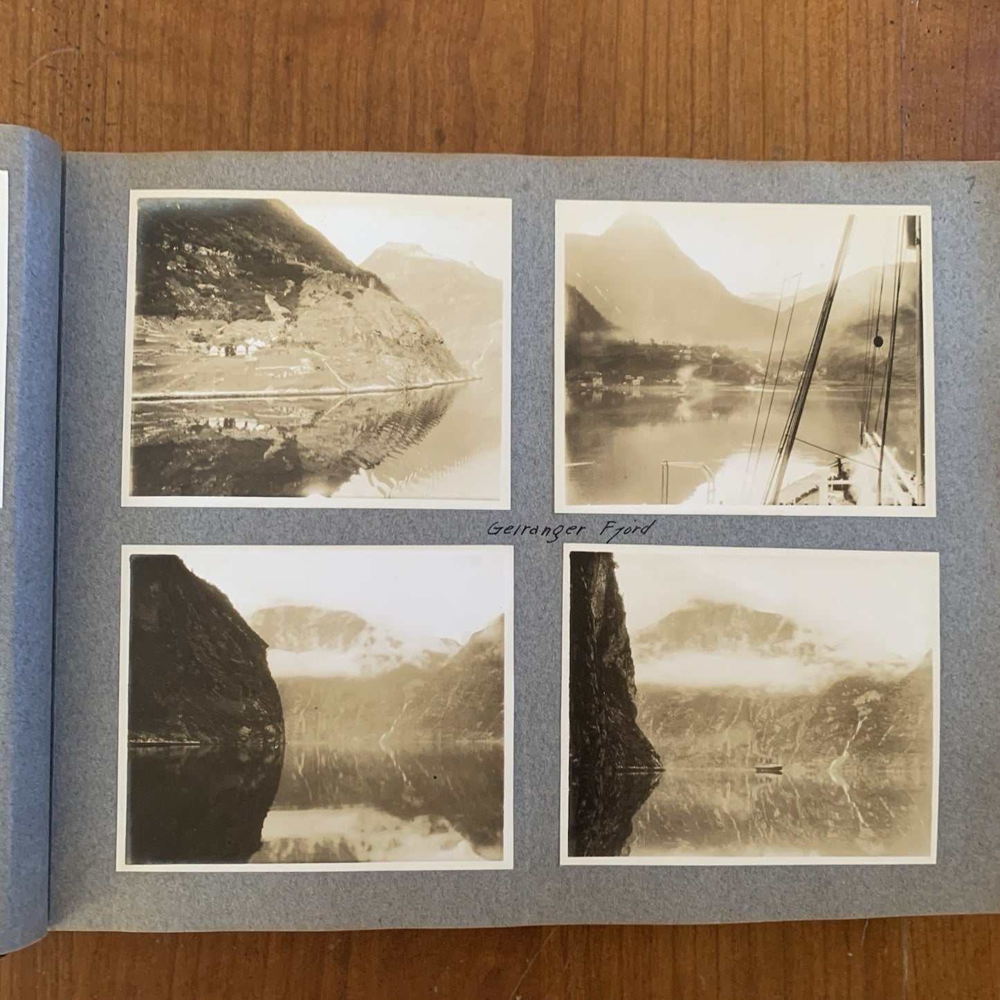 1931 Travel Photo Album by Branson DeCou / Norway Sweden Estonia Russia Denmark