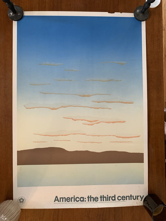 SUNRISE by Robert Andrew Parker. America: the third century. Poster Bicentennial