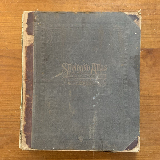 1901 Standard Atlas of Adams County Illinois / Maps
