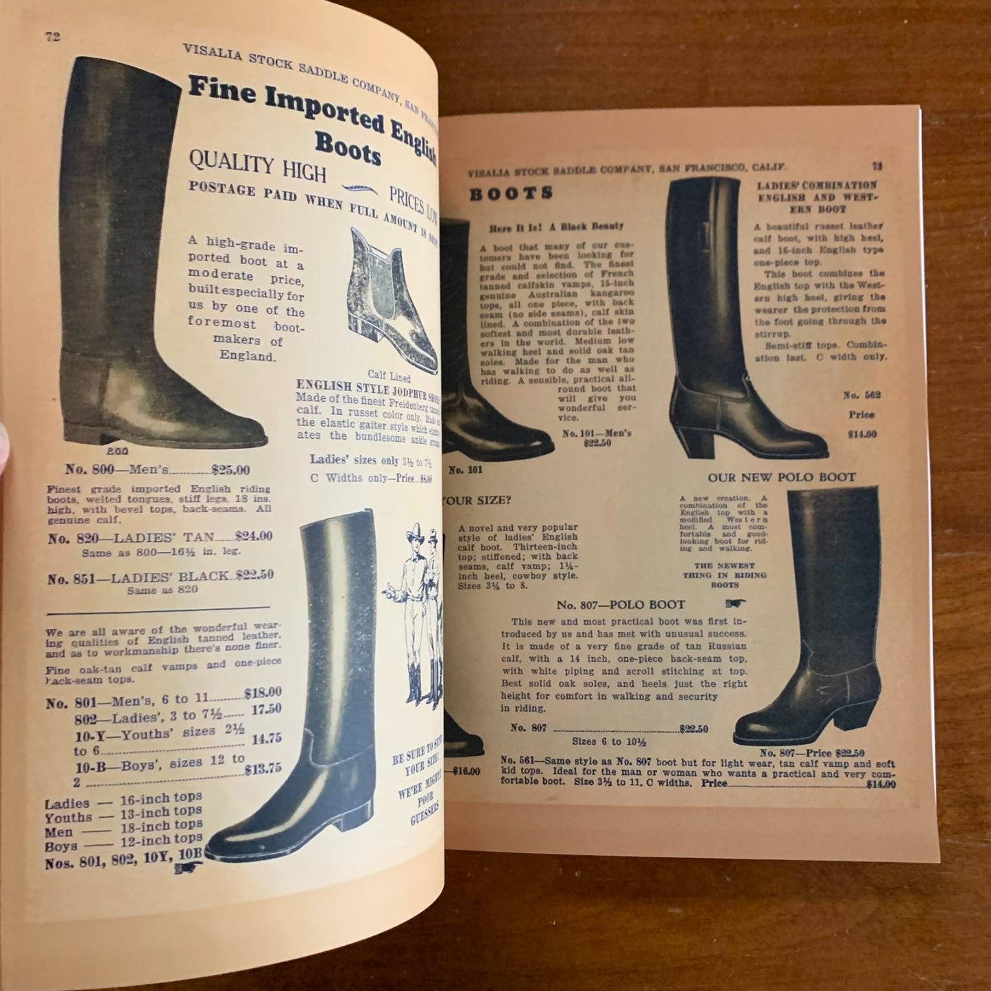 1935 Visalia Stock Saddle Company Catalog, No. 31 / Facsimile