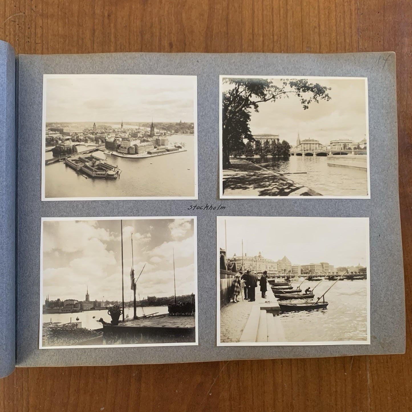 1931 Travel Photo Album by Branson DeCou / Norway Sweden Estonia Russia Denmark