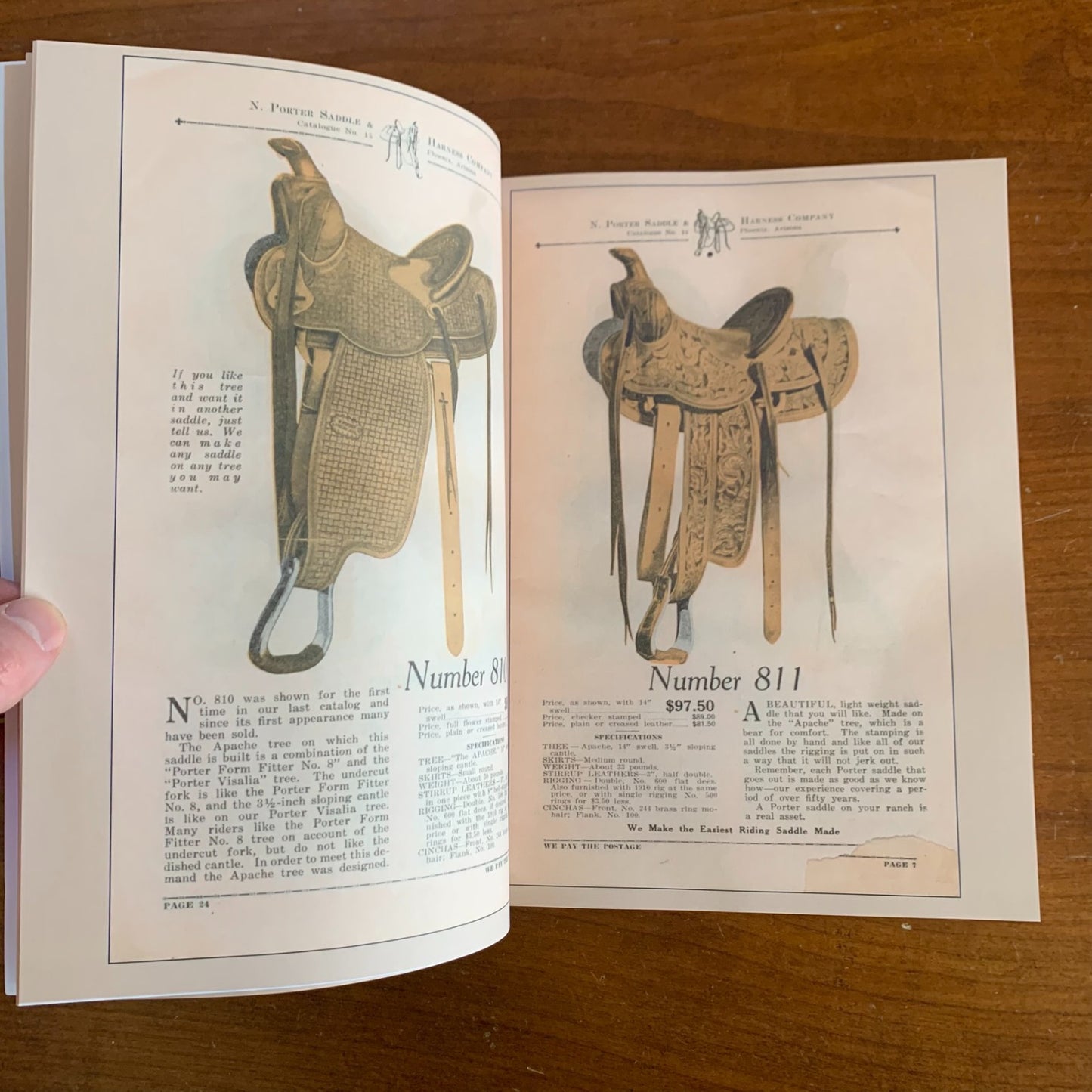 1928 N. Porter Saddle & Harness Company Catalog No. 15 / Facsimile