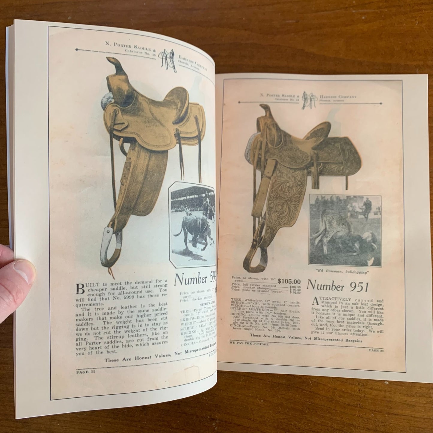 1928 N. Porter Saddle & Harness Company Catalog No. 15 / Facsimile