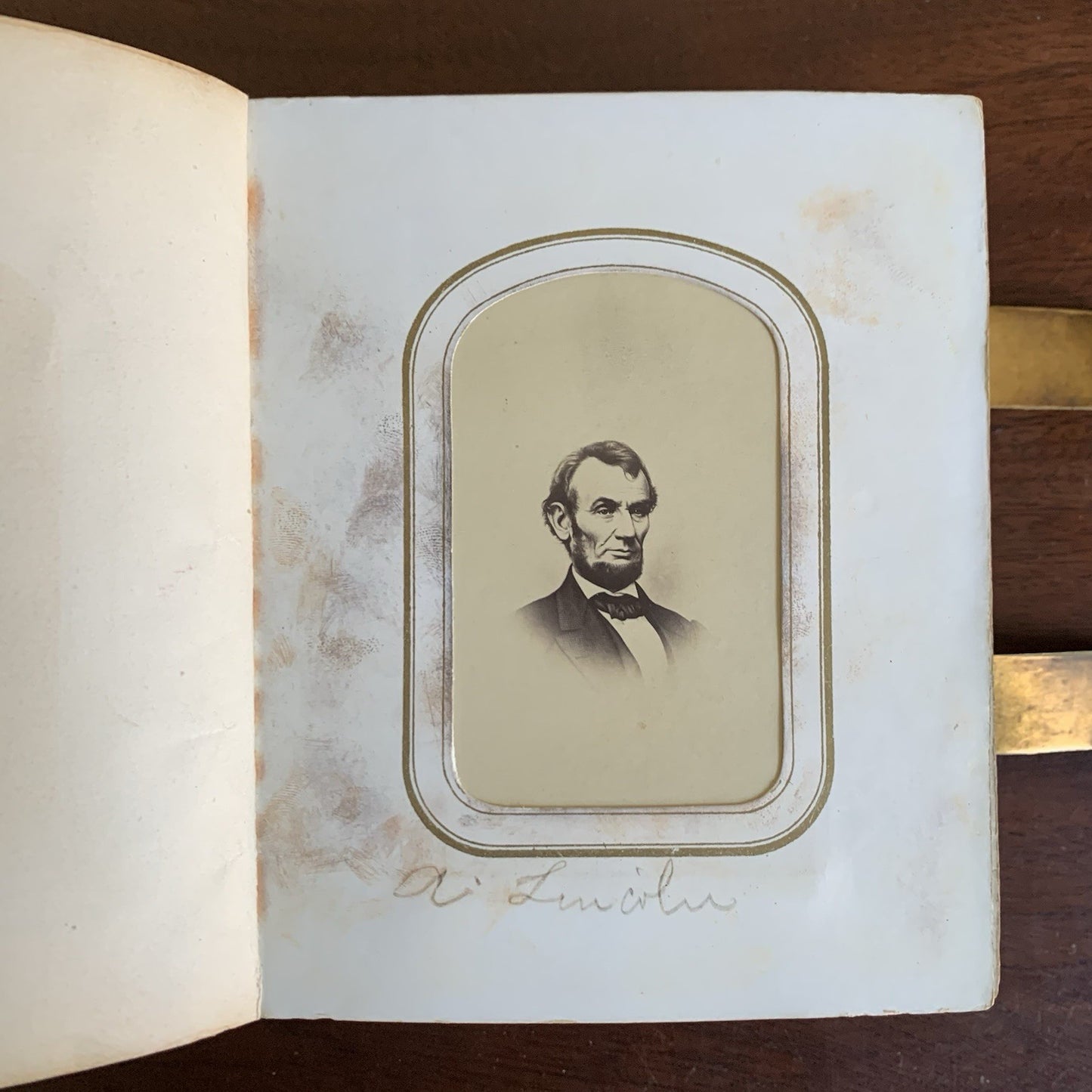 Civil War Era Photograph Album / Lincoln Sheridan Grant CDV O-93 Altemus Leather