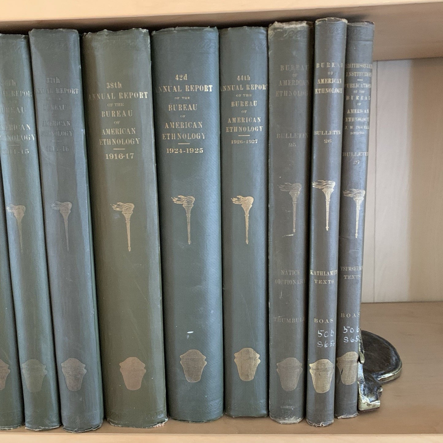 Annual Report of the Bureau of Ethnology / Volumes 1 - 44; 1879 - 1927 (partial)