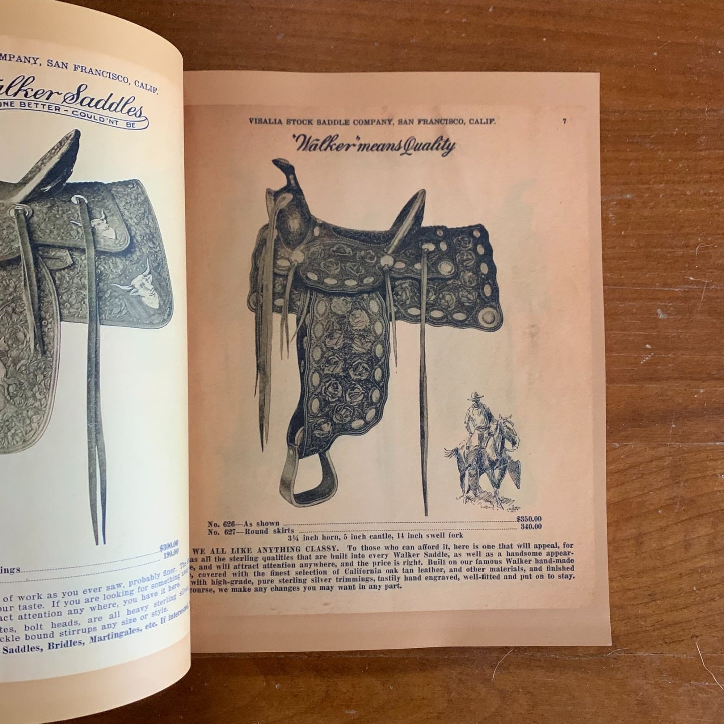 1935 Visalia Stock Saddle Company Catalog, No. 31 / Facsimile
