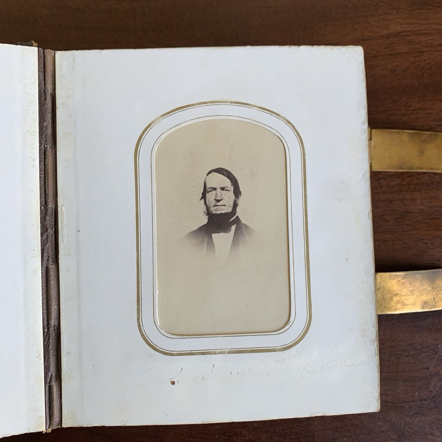 Civil War Era Photograph Album / Lincoln Sheridan Grant CDV O-93 Altemus Leather