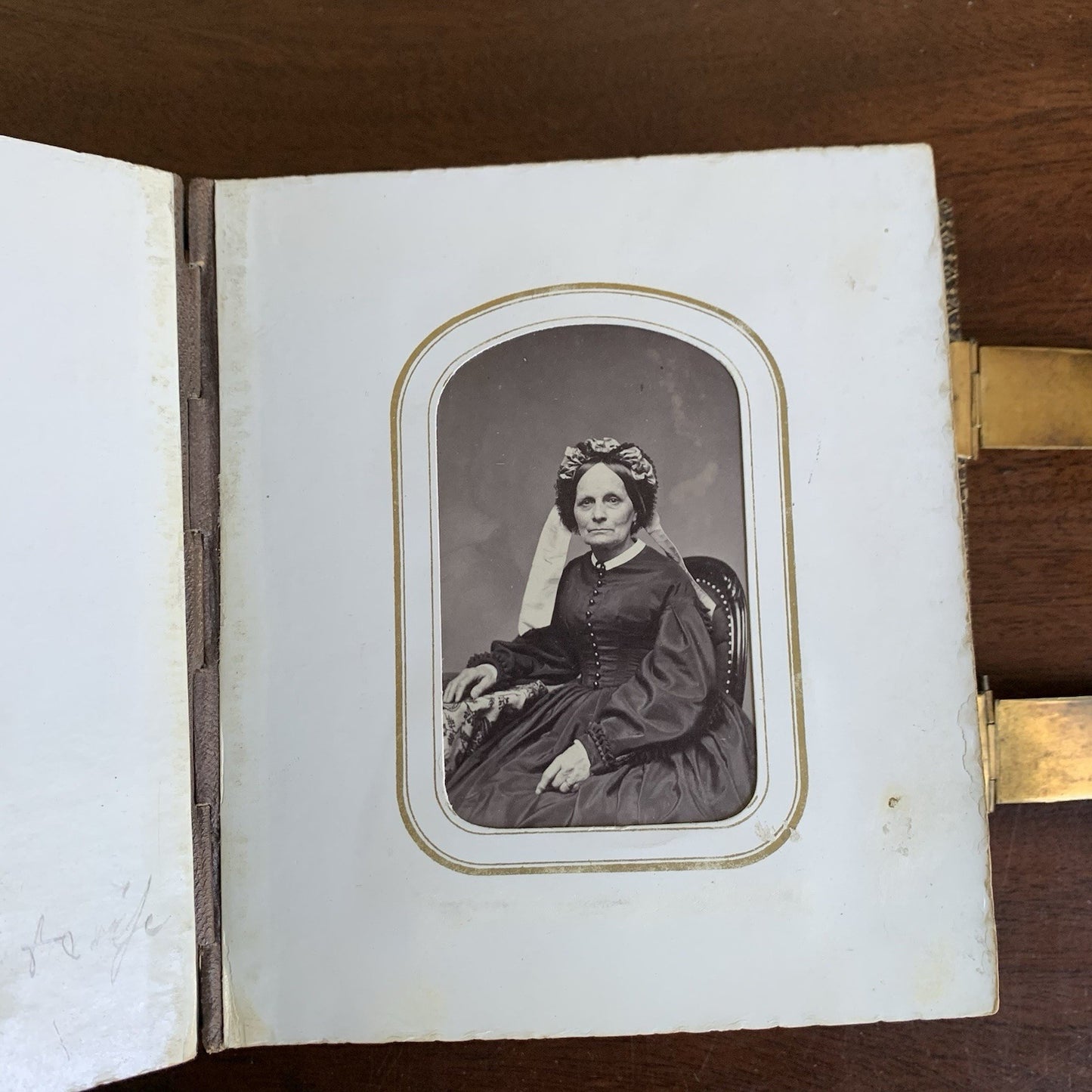 Civil War Era Photograph Album / Lincoln Sheridan Grant CDV O-93 Altemus Leather