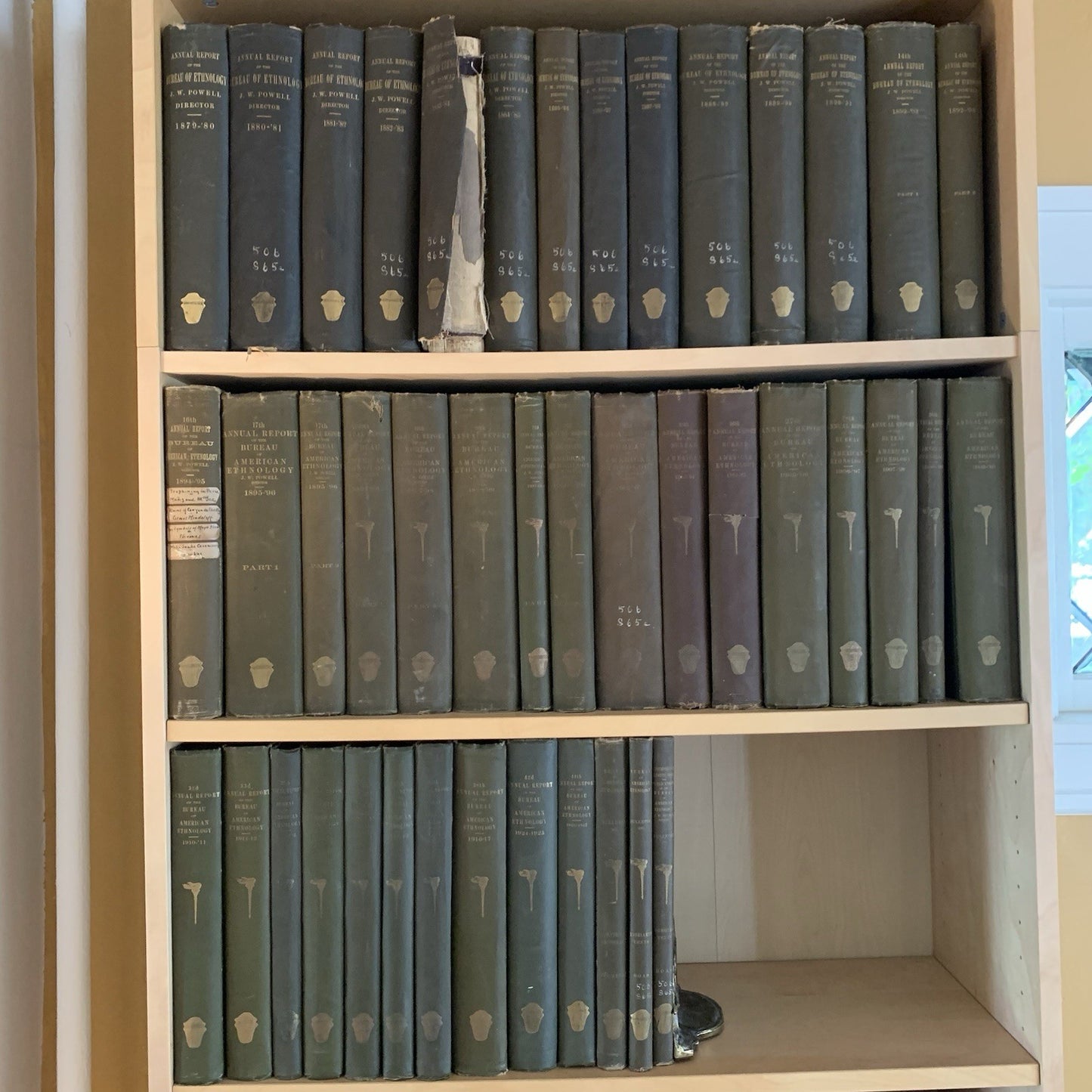 Annual Report of the Bureau of Ethnology / Volumes 1 - 44; 1879 - 1927 (partial)