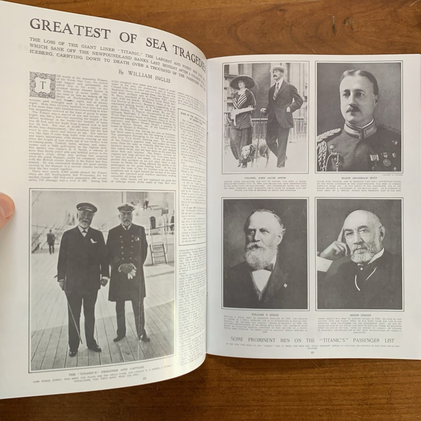 Titanic Sinking Double Issue / Harpers Weekly 1912 FACSIMILE Reprint