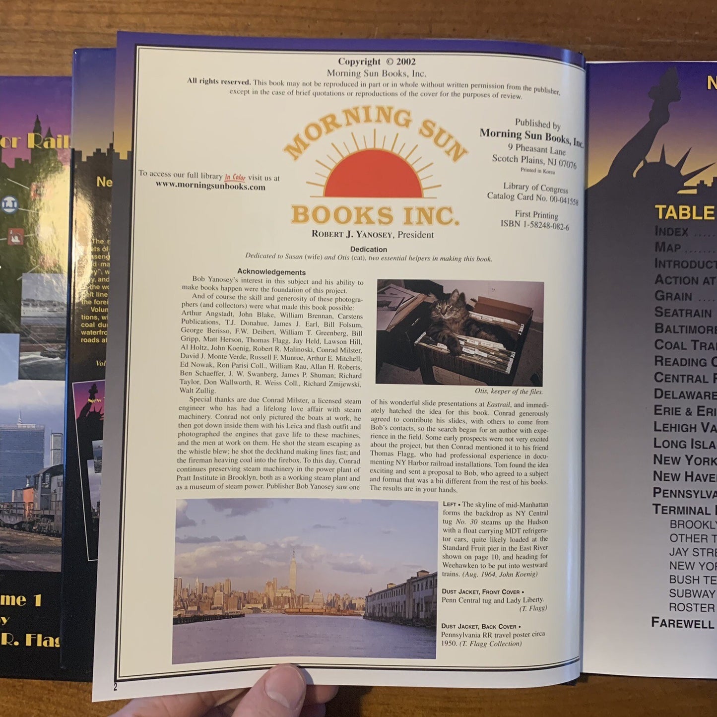 NEW YORK HARBOR RAILROADS 'In Color' VOL. 1 &2 by THOMAS R FLAGG 2000 & 2002