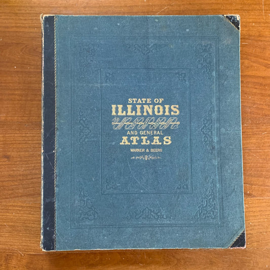 1872 Atlas of Whiteside County and the State of Illinois Morrison Sterling Maps