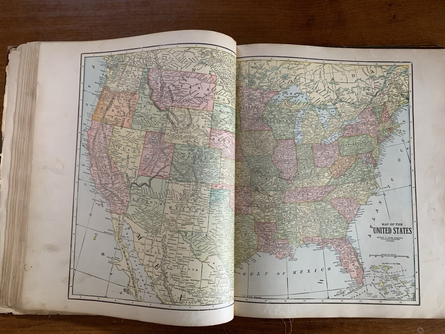1917 Standard Atlas of Montgomery County, Indiana / Plat Book Map United States