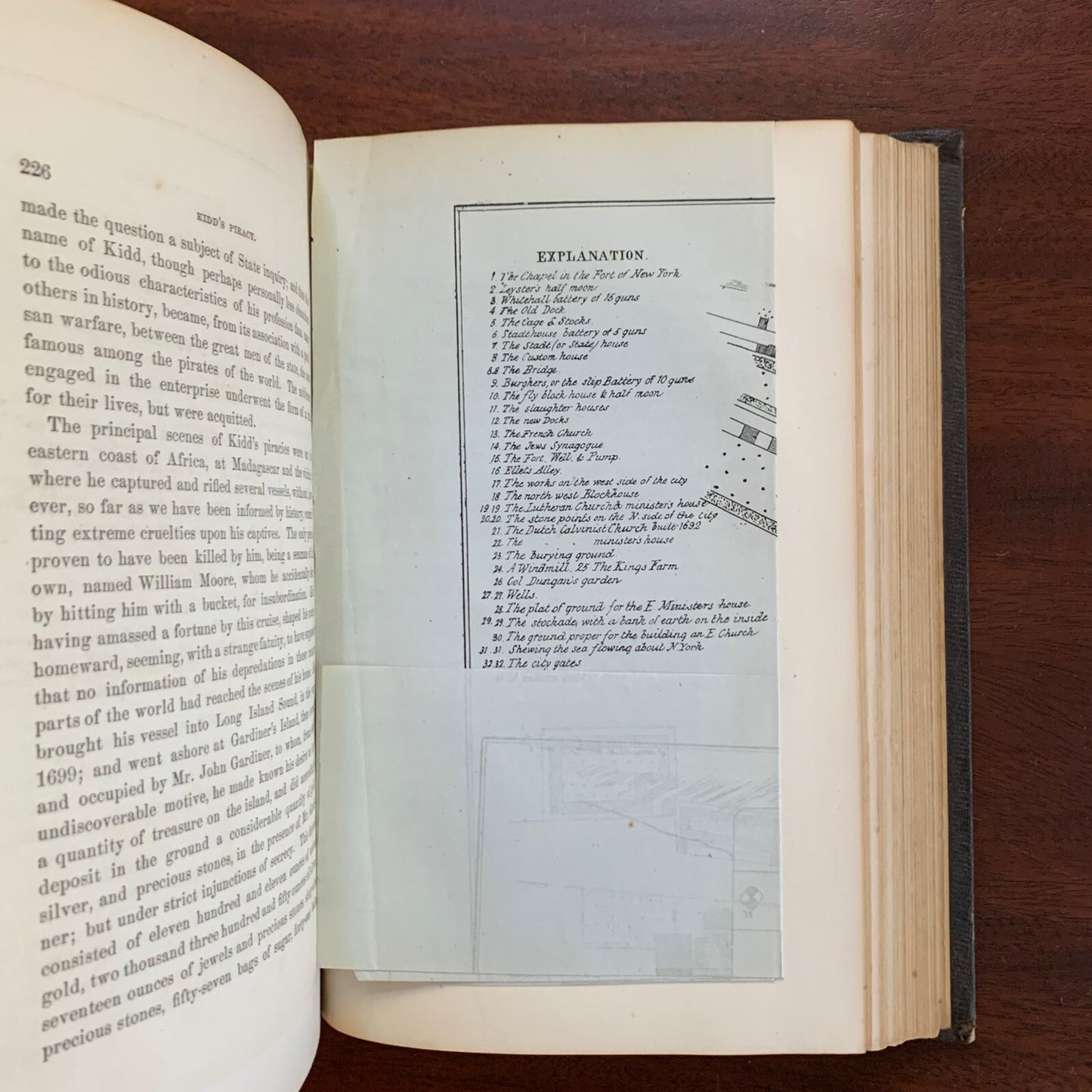 David T Valentine / History of the City of New York 1853 w/ Maps VG / Valentines