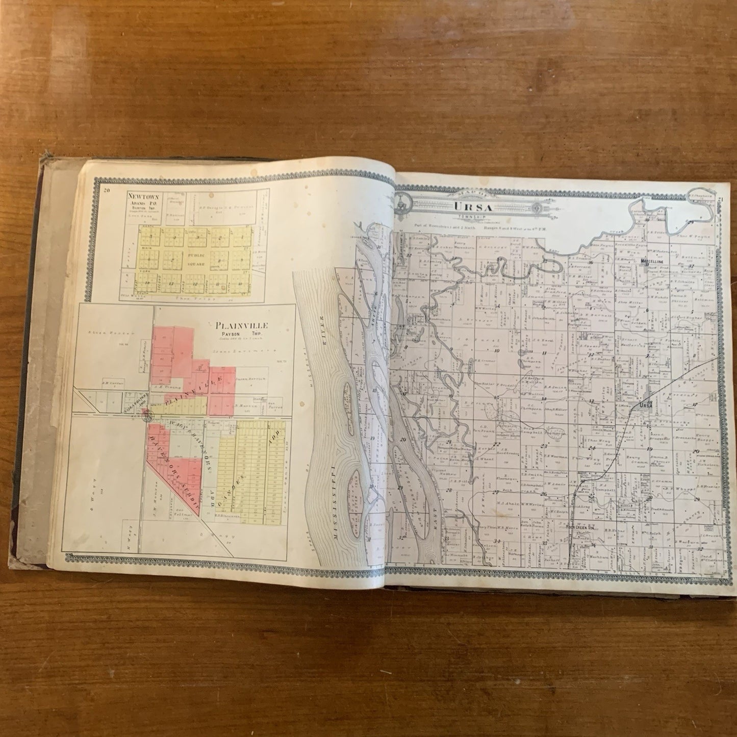 1901 Standard Atlas of Adams County Illinois / Maps