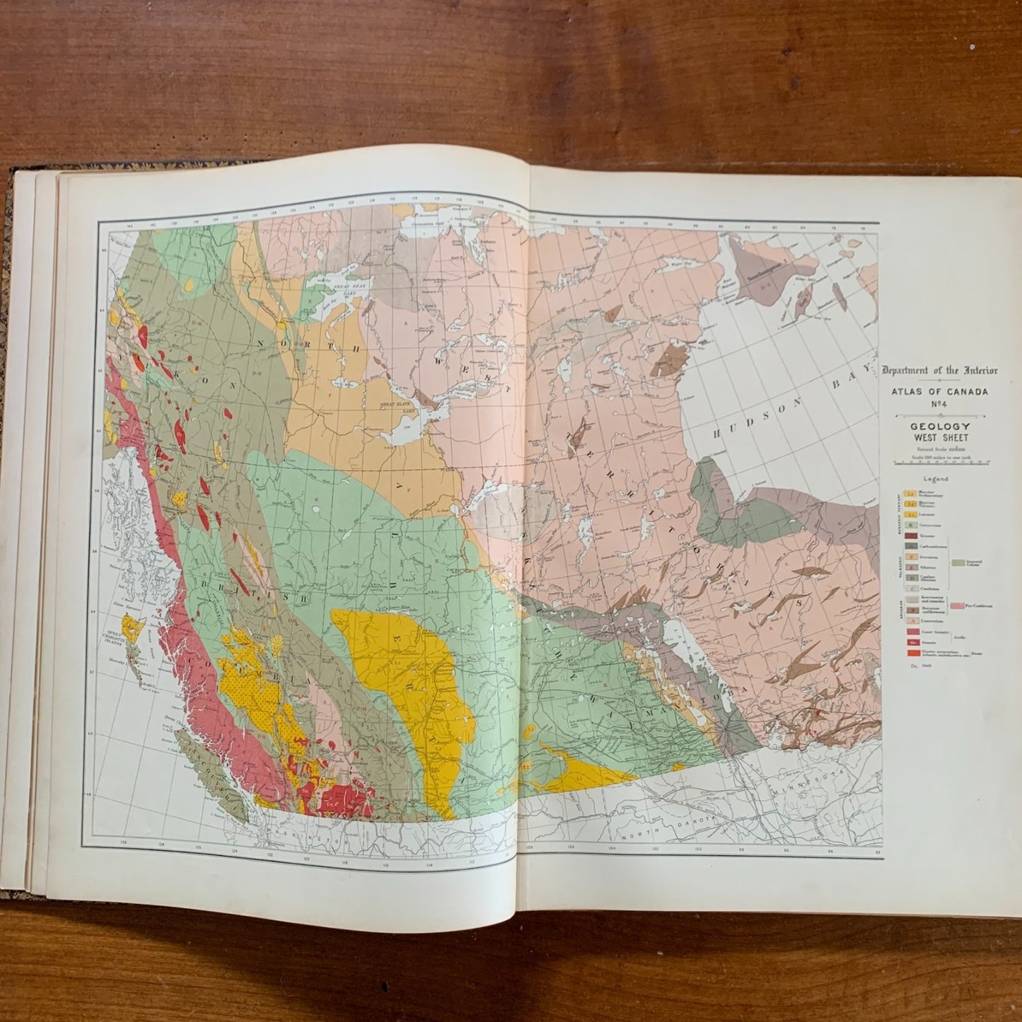 1906 Atlas of Canada Department of Interior James White Maps Folio Cartography