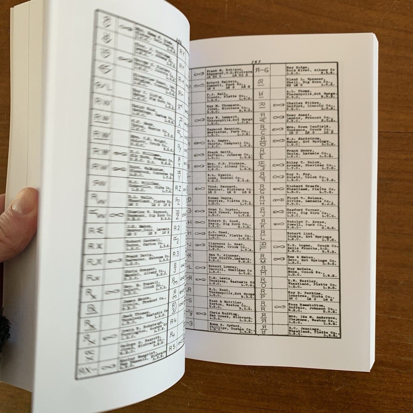 1916 Official Brand Book of the State of Wyoming / Live Stock Laws FACSIMILE