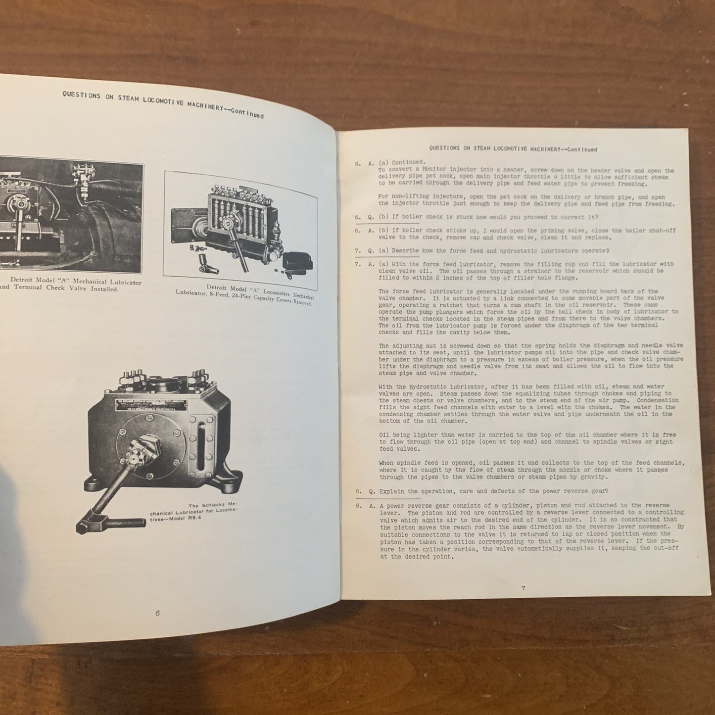 1943 Mark F Herrick LOCOMOTIVE ENGINEERS & FIREMANS MANUAL OF QUESTIONS 3rd Ed