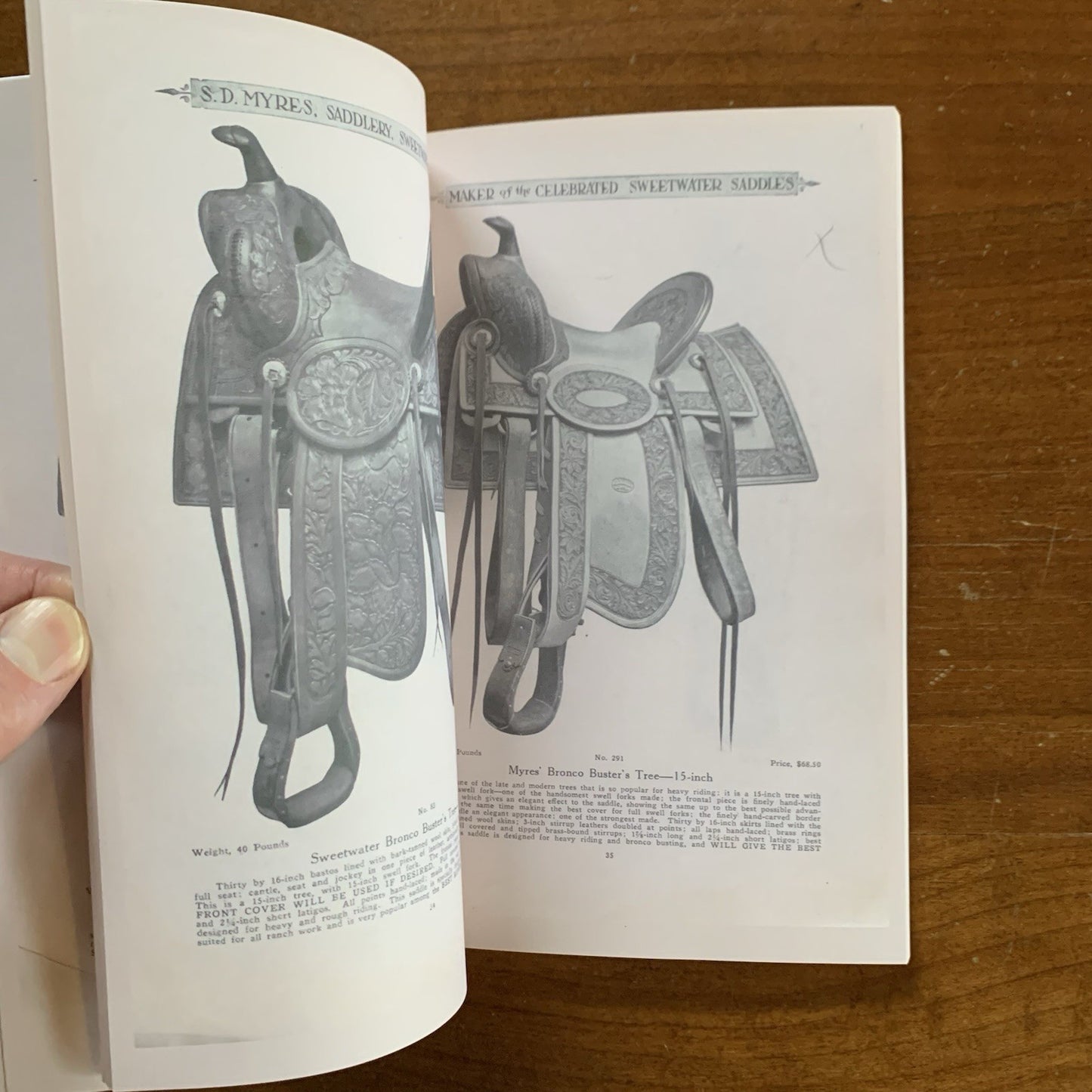 S. D. Myres Saddle Company Catalog, 1916 / Facsimile