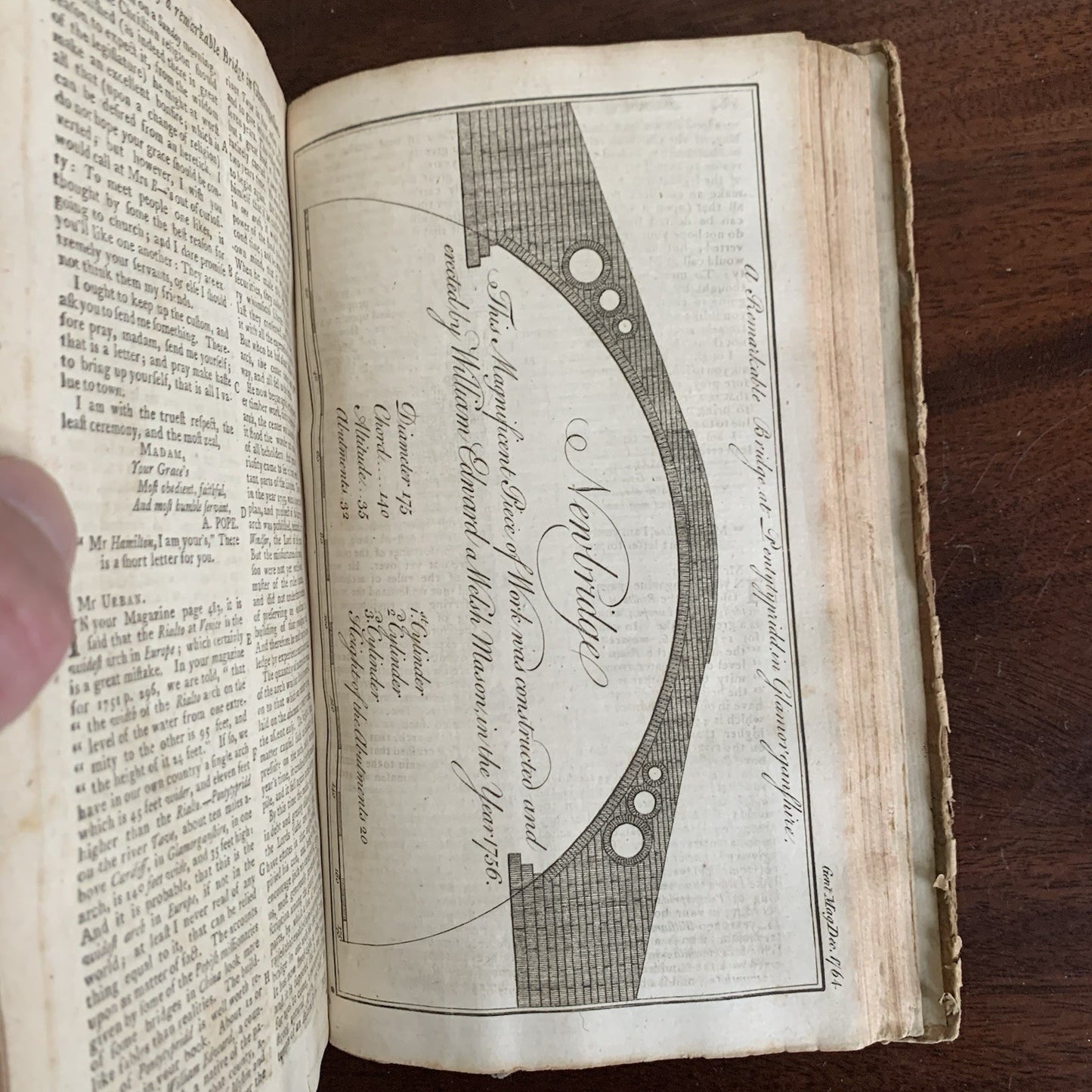 1764 The Gentlemans Magazine, and Historical Chronicle January through December