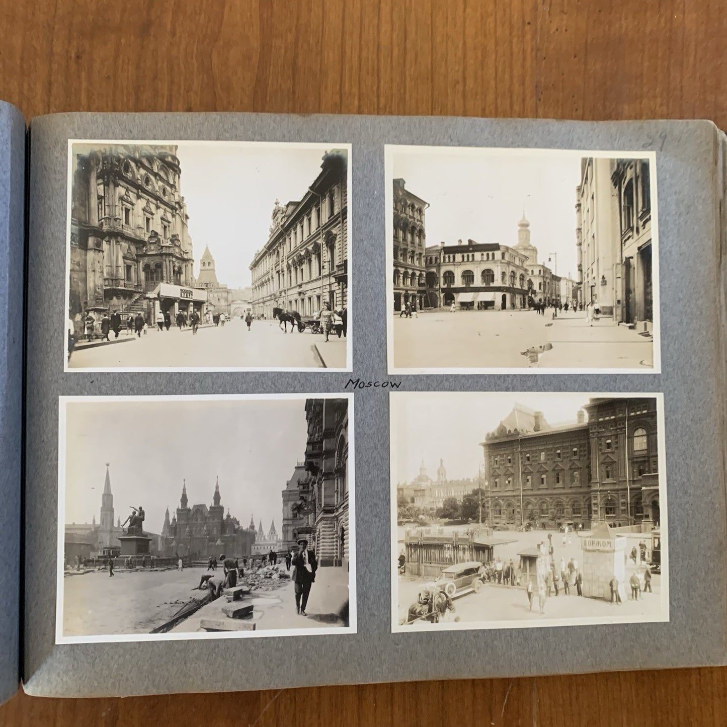 1931 Travel Photo Album by Branson DeCou / Norway Sweden Estonia Russia Denmark