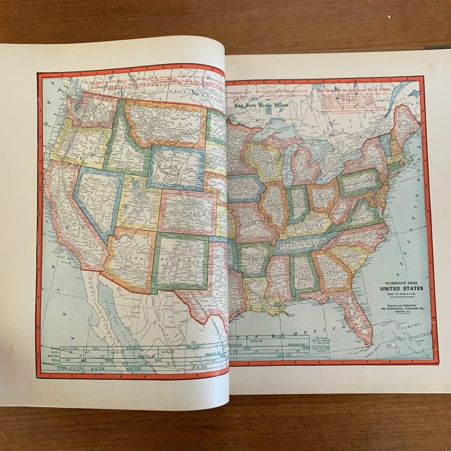 1915 Standard Atlas of Chickasaw County Iowa / Maps Untied States Plat Book