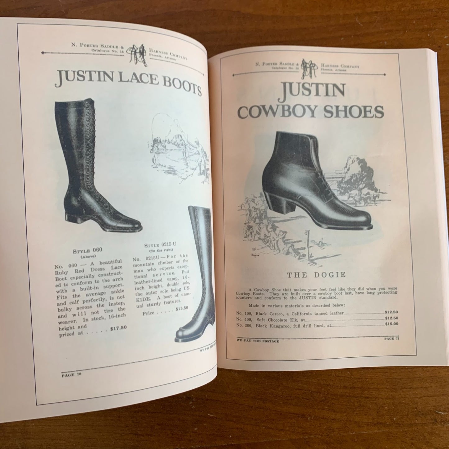 1928 N. Porter Saddle & Harness Company Catalog No. 15 / Facsimile