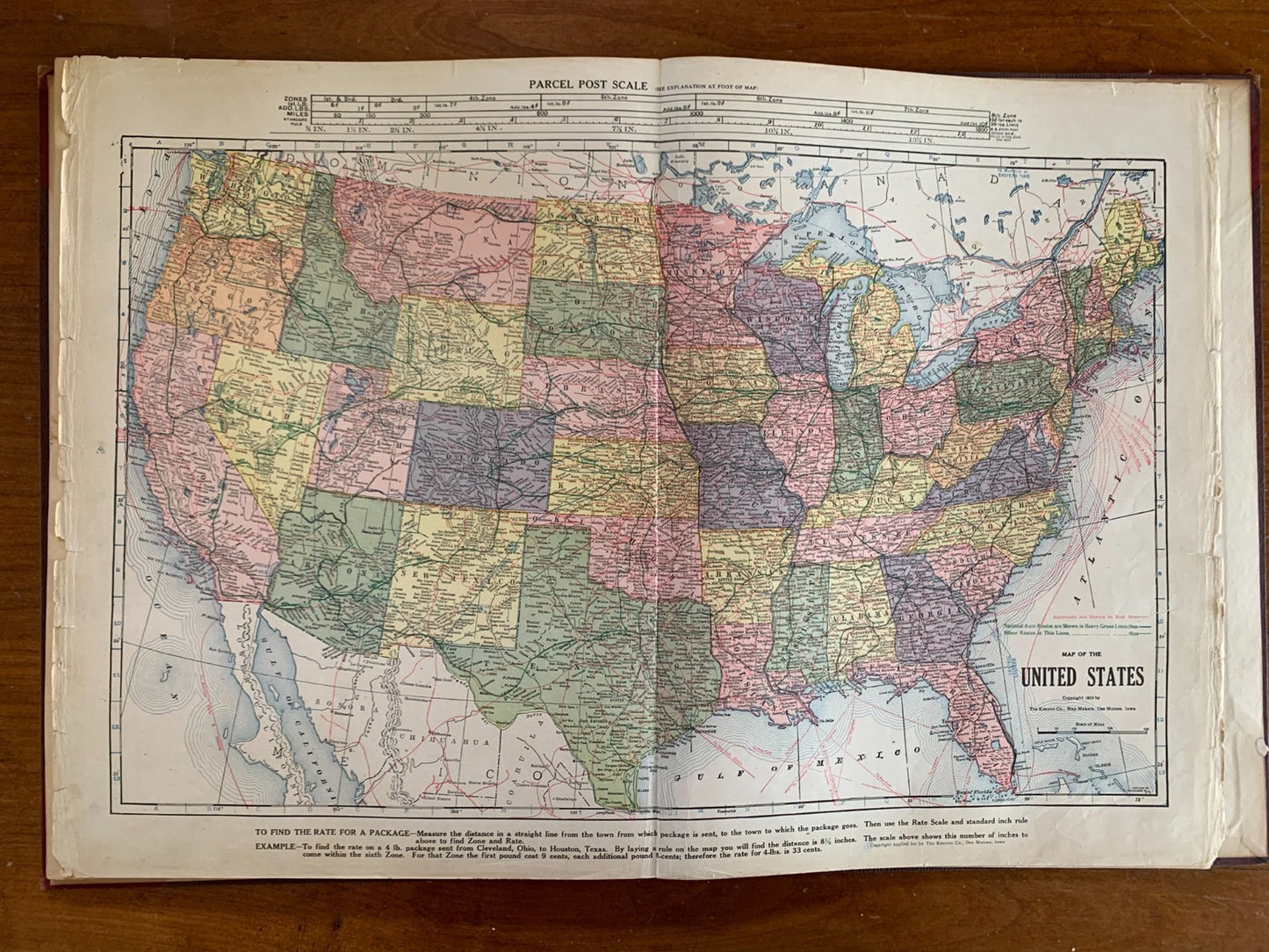 1916 Bureau County Illinois Standard Atlas Plat Book Princeton Spring Valley Map