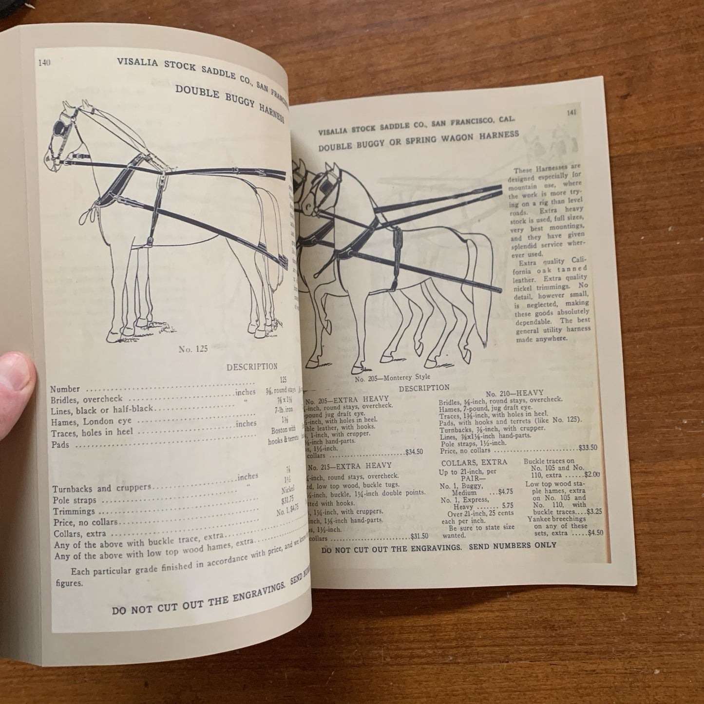 1911 Visalia Stock Saddle Co. Catalogue catalog No.17 Horse Tack FACSIMILE