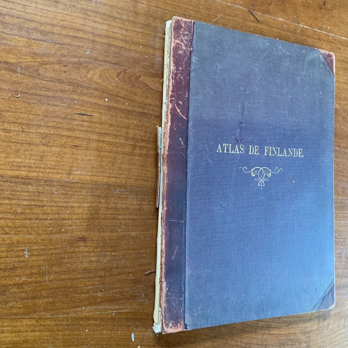 1899 Atlas de Finlande Finland National Atlas 32 Color Maps Helsingfors Tilgmann