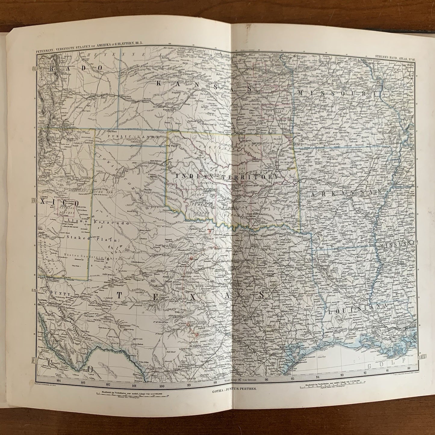 1879 Adolf Stielers Hand Atlas. 95 Maps from Across World
