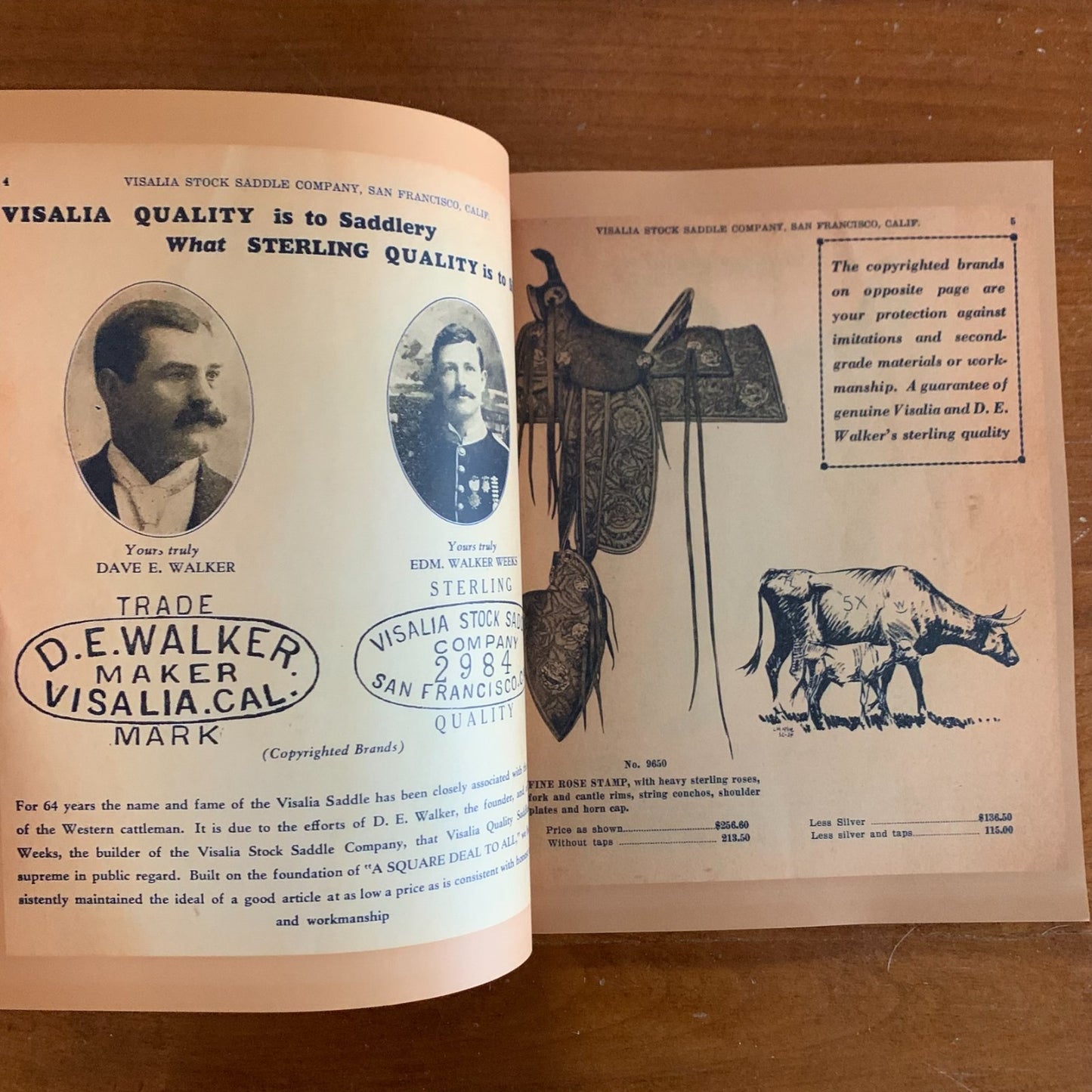 1935 Visalia Stock Saddle Company Catalog, No. 31 / Facsimile