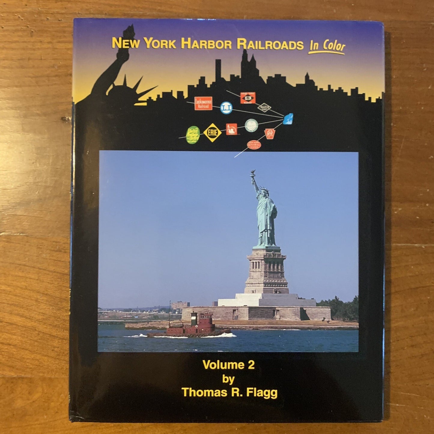 NEW YORK HARBOR RAILROADS 'In Color' VOL. 1 &2 by THOMAS R FLAGG 2000 & 2002