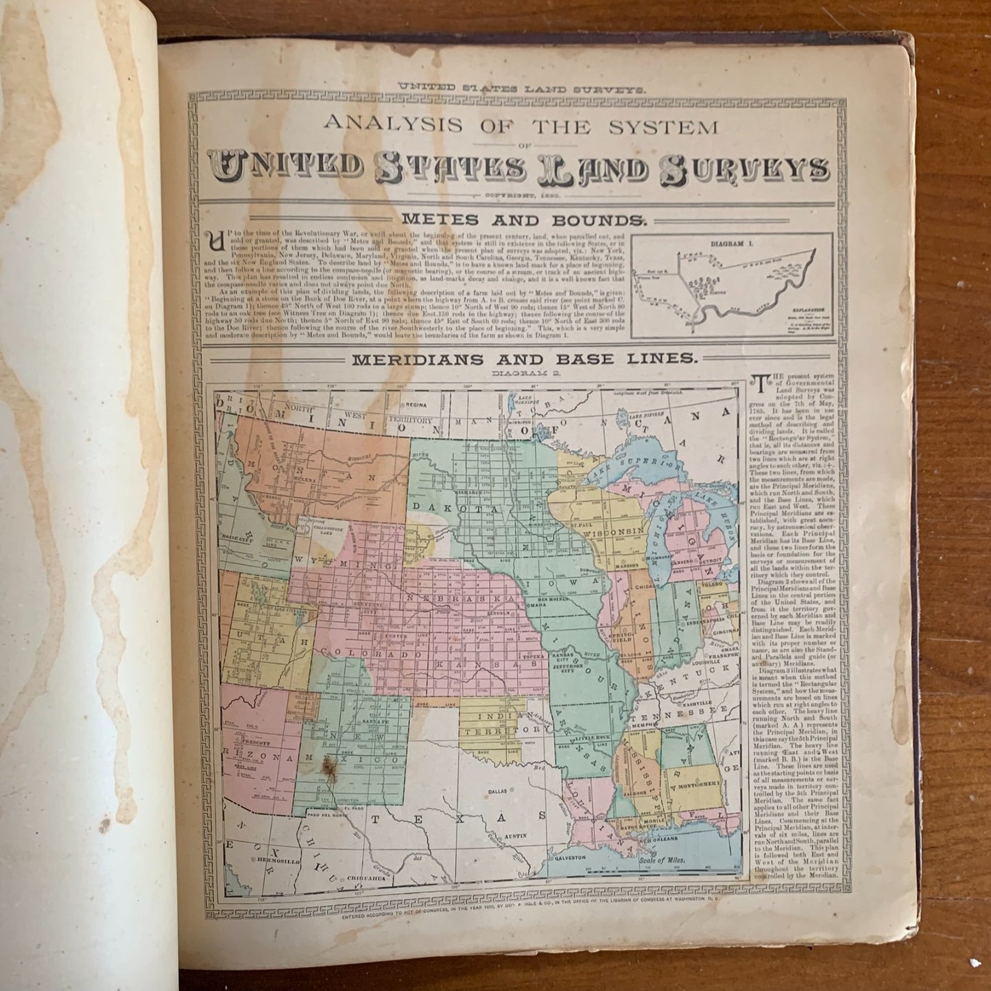 1892 Plat Book of Bureau County, Illinois Princeton Spring Valley Atlas Maps