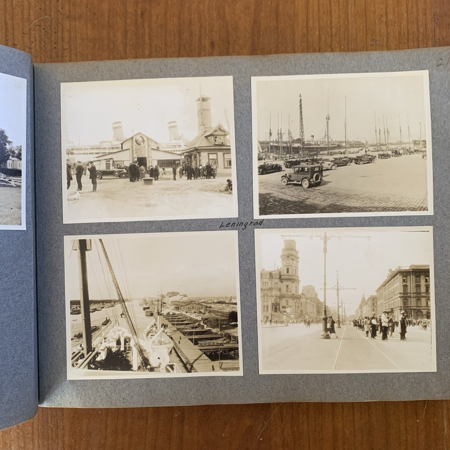 1931 Travel Photo Album by Branson DeCou / Norway Sweden Estonia Russia Denmark