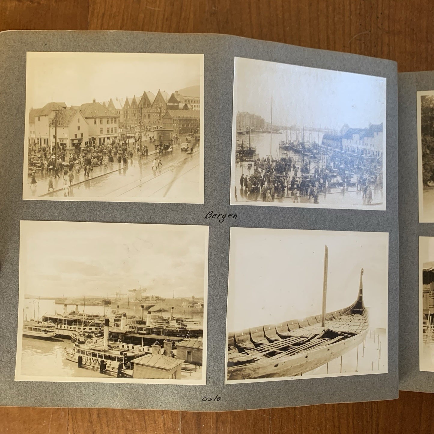 1931 Travel Photo Album by Branson DeCou / Norway Sweden Estonia Russia Denmark