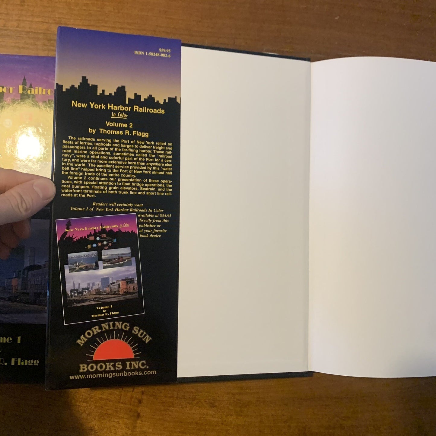 NEW YORK HARBOR RAILROADS 'In Color' VOL. 1 &2 by THOMAS R FLAGG 2000 & 2002