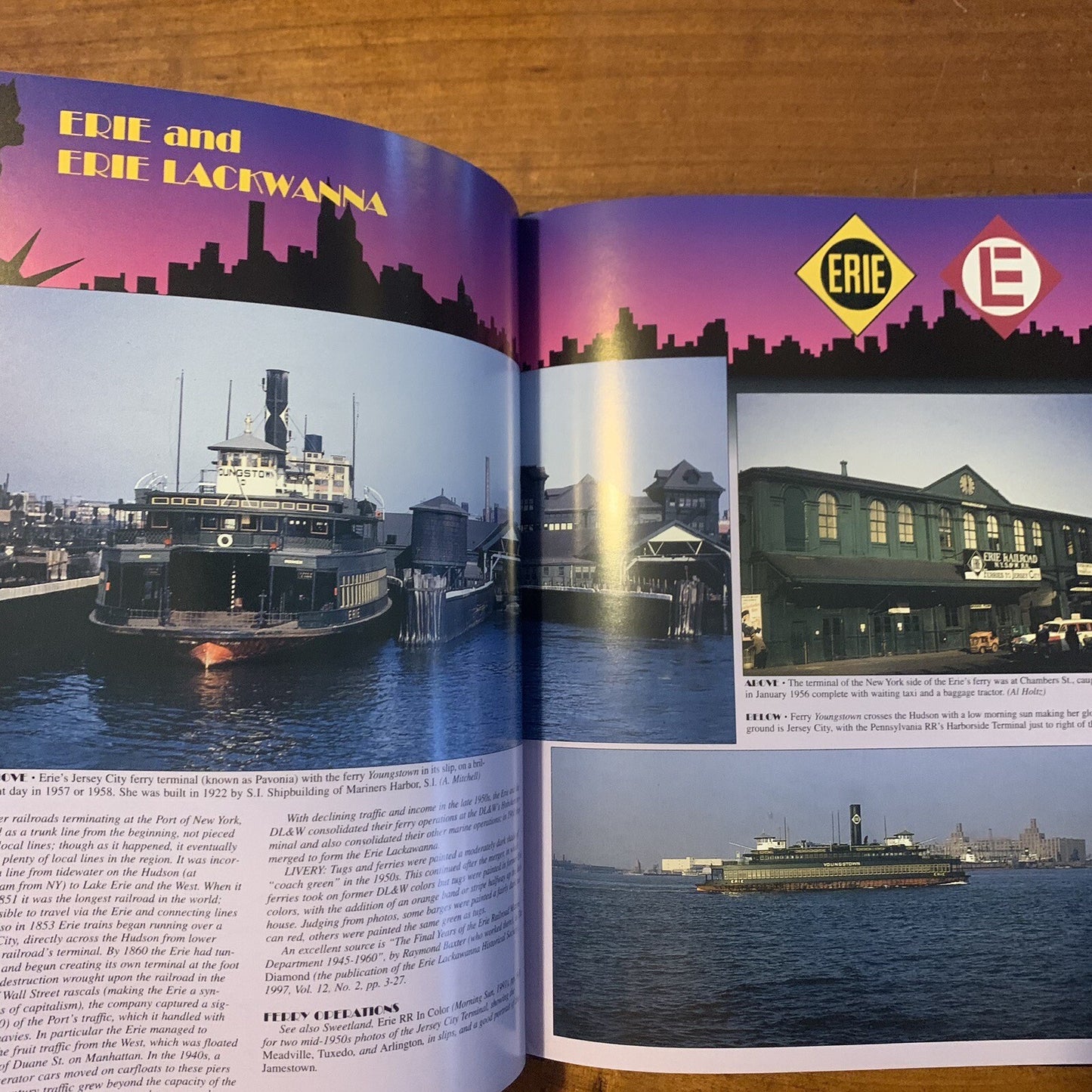 NEW YORK HARBOR RAILROADS 'In Color' VOL. 1 &2 by THOMAS R FLAGG 2000 & 2002