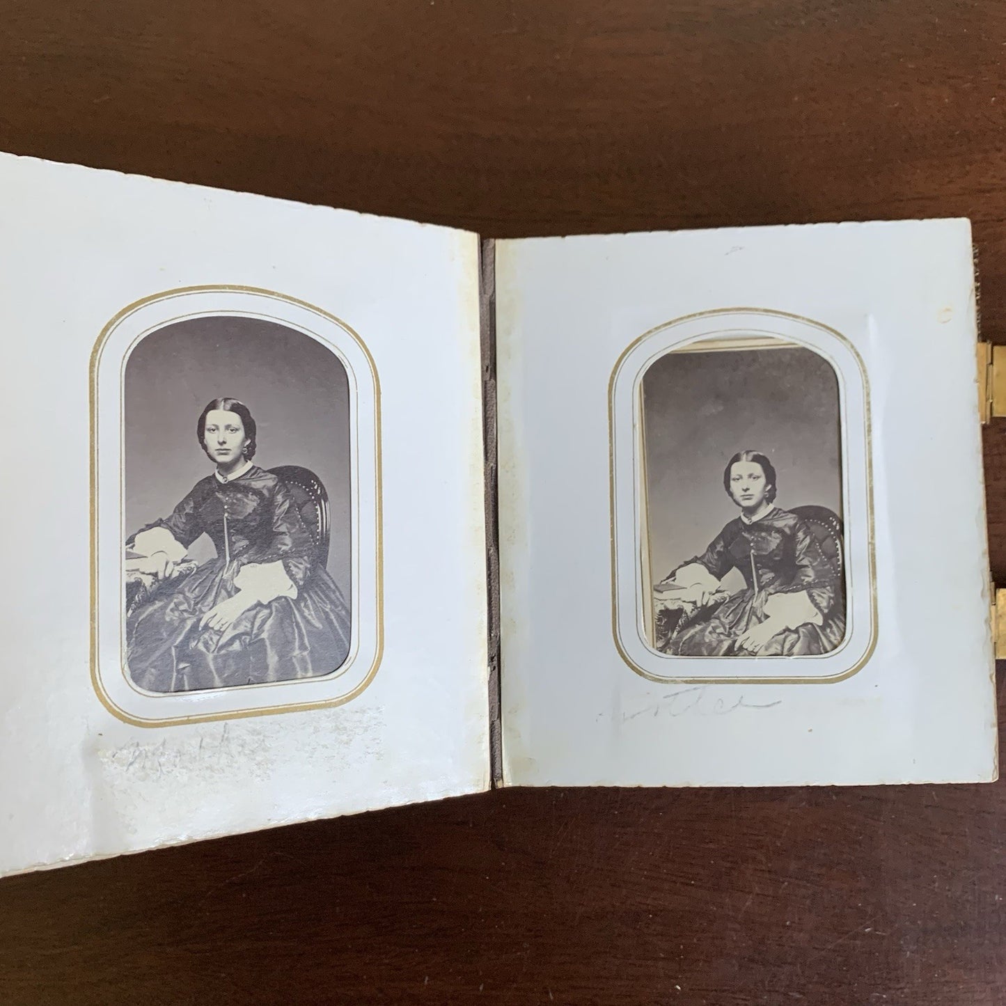 Civil War Era Photograph Album / Lincoln Sheridan Grant CDV O-93 Altemus Leather